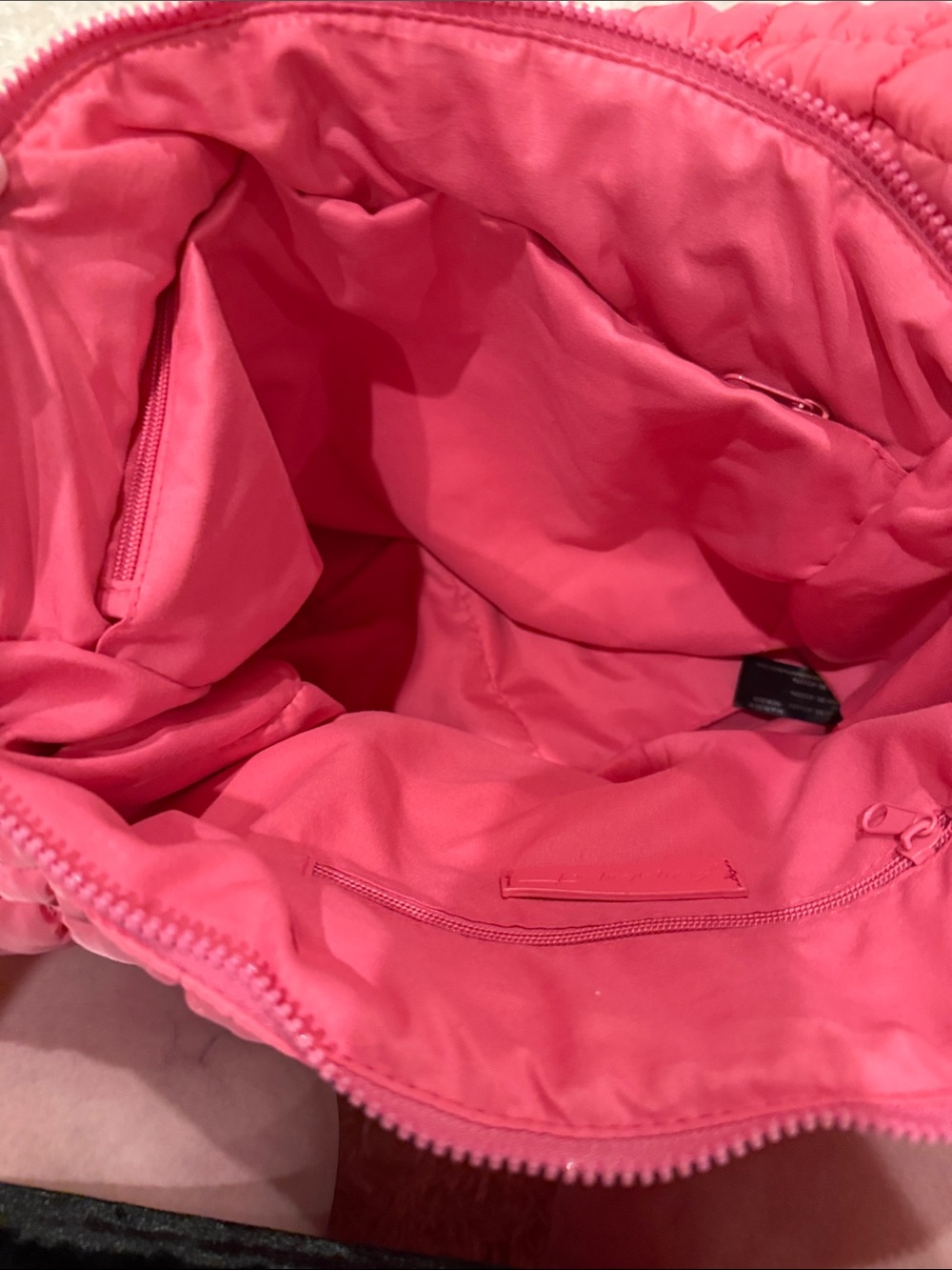 Free people movement Quilted Pink Shoulder Bag –bubble gum - Picture 8 of 12